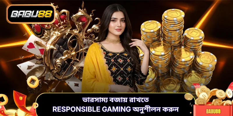 ভারসাম্য বজায় রাখতে Responsible Gaming অনুশীলন করুন
