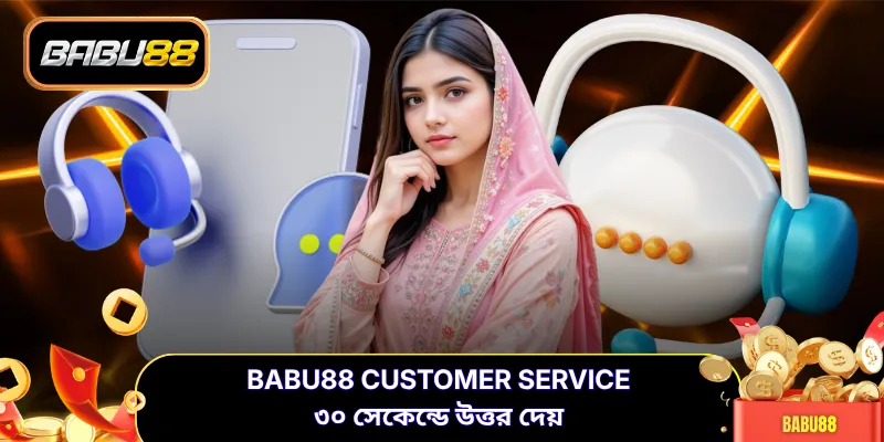 BABU88 Customer Service ৩০ সেকেন্ডে উত্তর দেয়