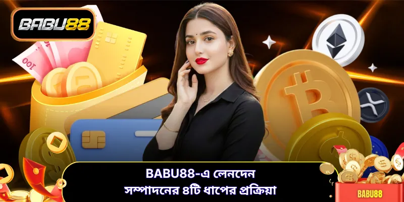 BABU88-এ লেনদেন সম্পাদনের ৪টি ধাপের প্রক্রিয়া