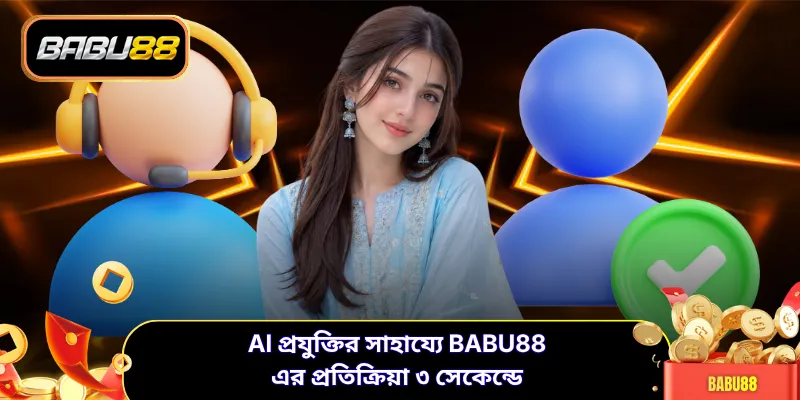 AI প্রযুক্তির সাহায্যে BABU88 এর প্রতিক্রিয়া ৩ সেকেন্ডে