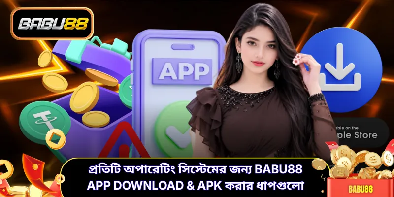 প্রতিটি অপারেটিং সিস্টেমের জন্য BABU88 App Download & APK করার ধাপগুলো