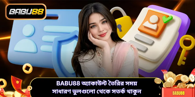 BABU88 অ্যাকাউন্ট তৈরির সময় সাধারণ ভুলগুলো থেকে সতর্ক থাকুন