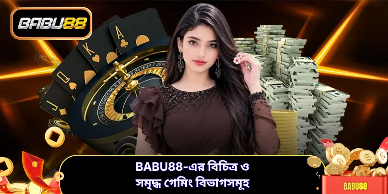 BABU88-এর বিচিত্র ও সমৃদ্ধ গেমিং বিভাগসমূহ