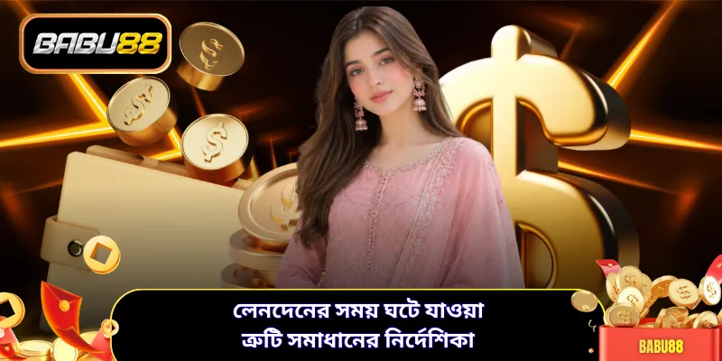 লেনদেনের সময় ঘটে যাওয়া ত্রুটি সমাধানের নির্দেশিকা