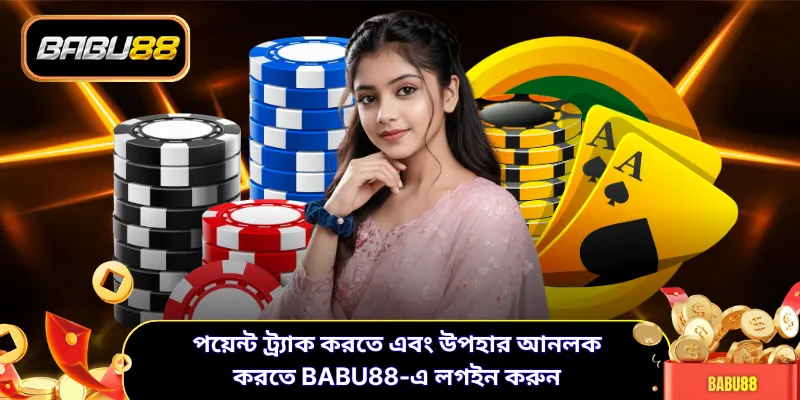 পয়েন্ট ট্র্যাক করতে এবং উপহার আনলক করতে BABU88-এ লগইন করুন