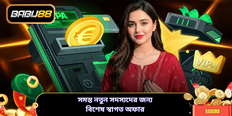 সমস্ত নতুন সদস্যদের জন্য বিশেষ স্বাগত অফার