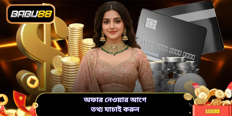 অফার নেওয়ার আগে তথ্য যাচাই করুন